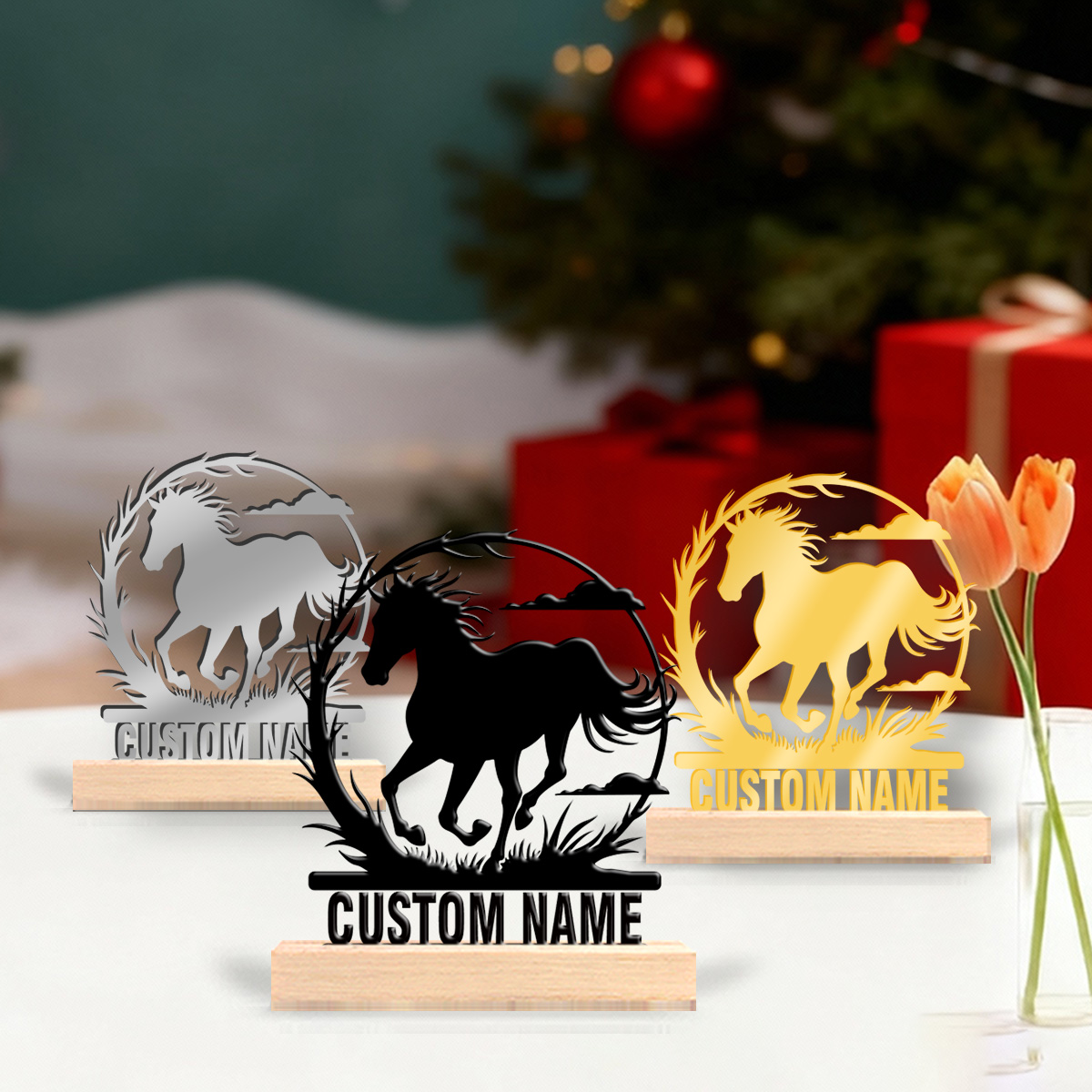 Desktop Laser Engraver - 1pc Metal Desktop Decoration Custom Content
