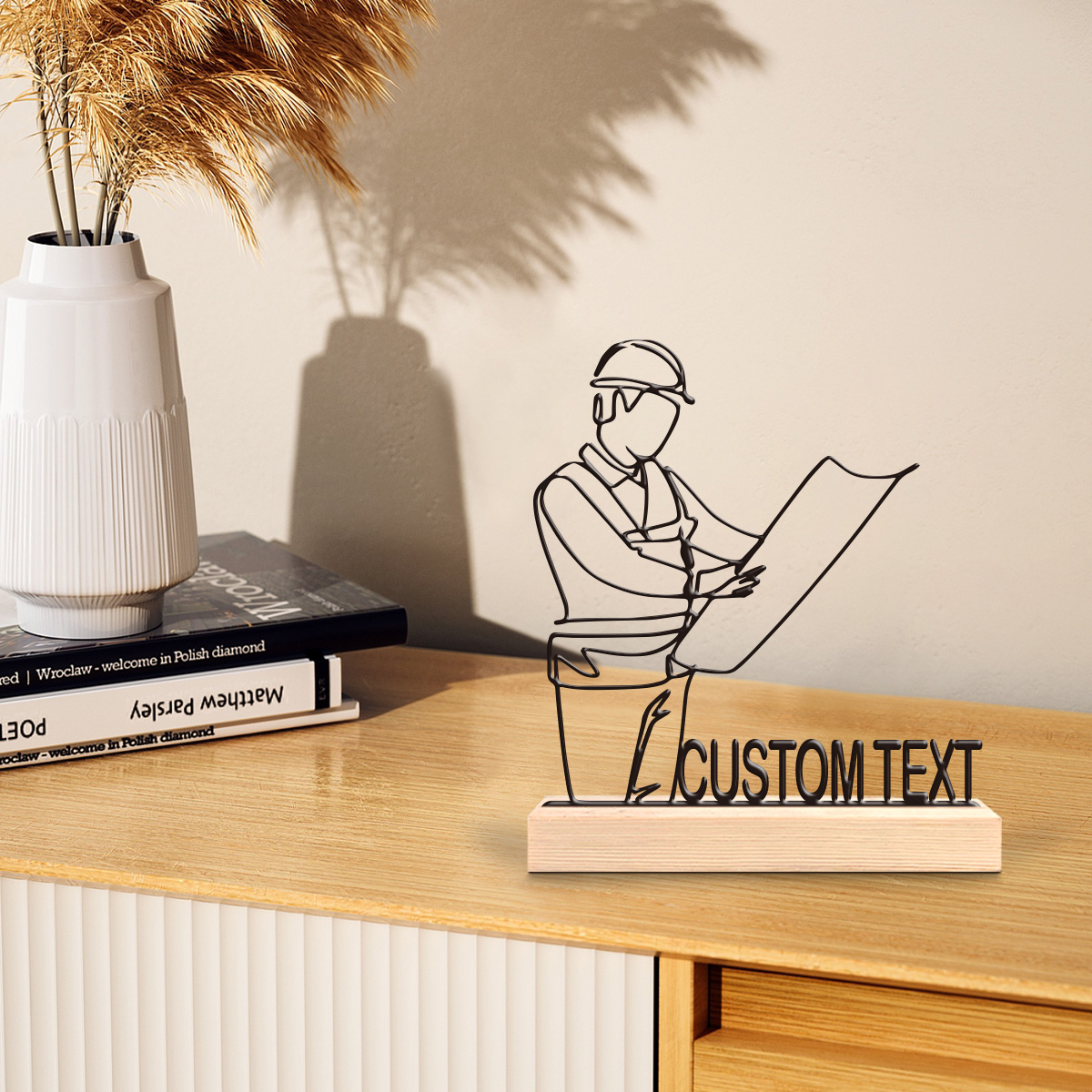 Desktop Laser Engraver - 1pc Customized Wrought Iron Desktop Ornaments