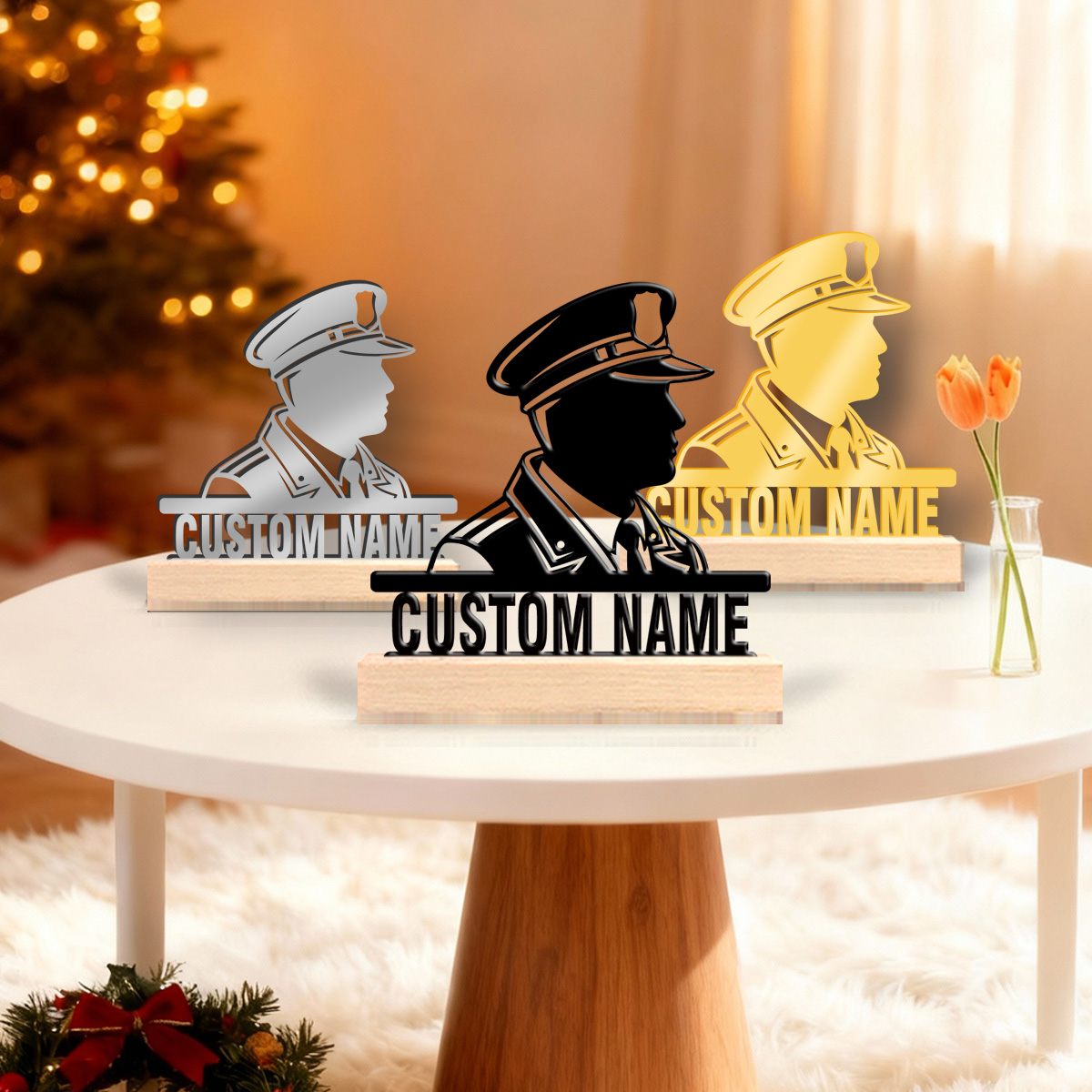 Desktop Laser Engraver - 1pc Metal Art Desktop Decoration Customizable