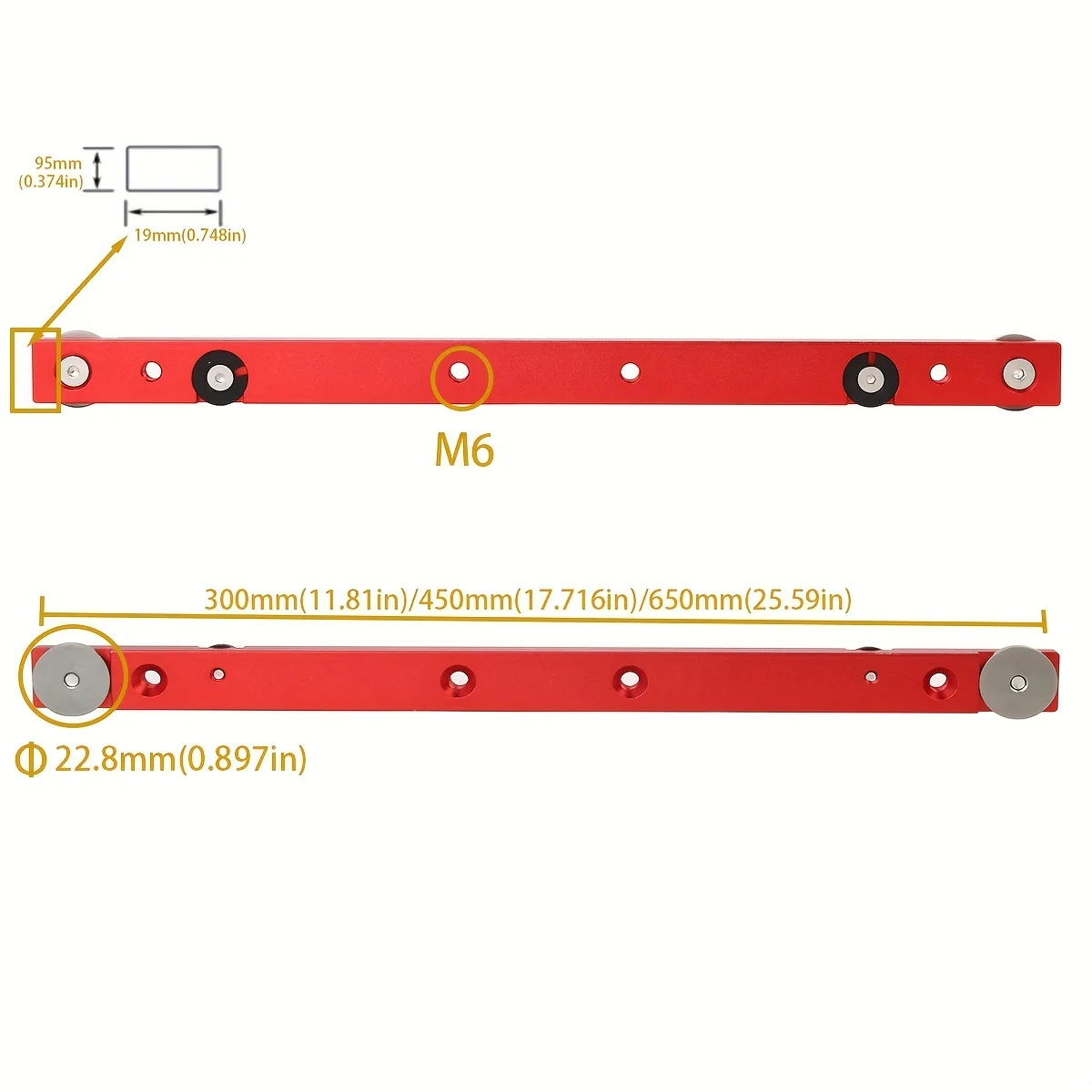 1Pc T-tracks Slot Miter Bar Sl - Aluminum T-Slot Profile review and price