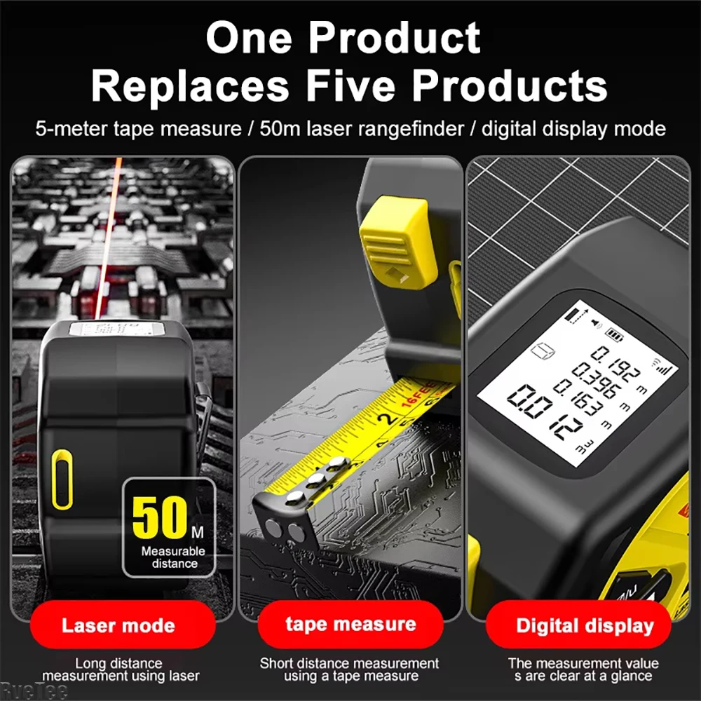 USB Charging Laser 5M Tape Mea - Industrial Laser Distance Sensor review and price