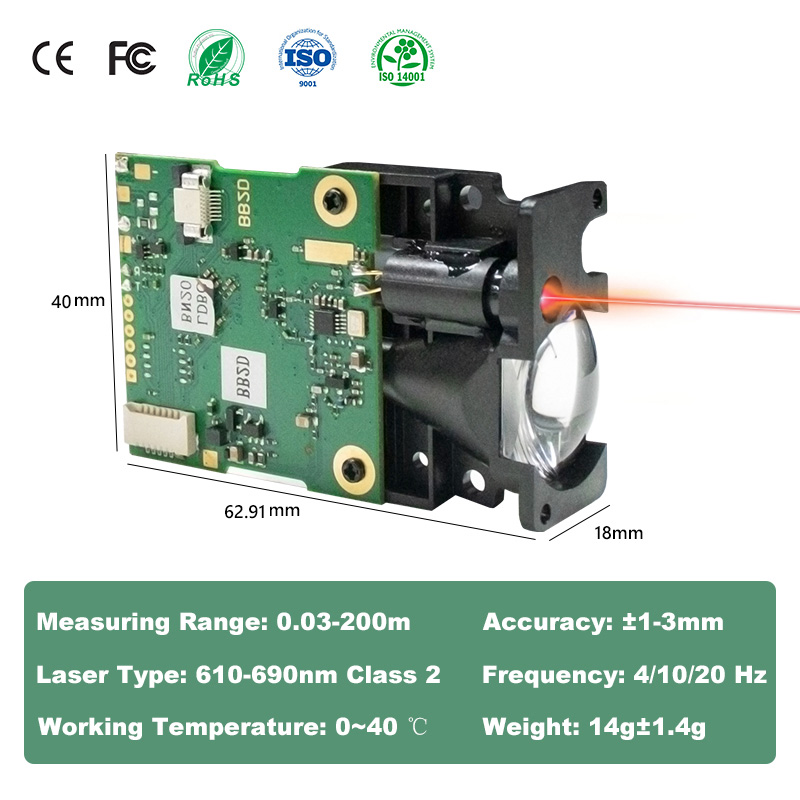 LDJ Laser Distance Sensor 200m - Industrial Laser Distance Sensor review and price