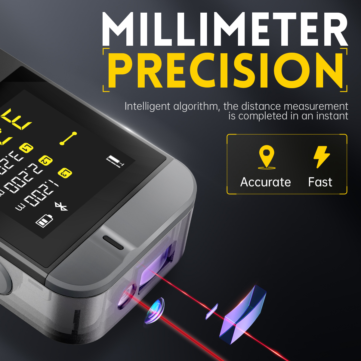 FNIRSI IR40 Digital Laser Tape - Industrial Laser Distance Sensor review and price