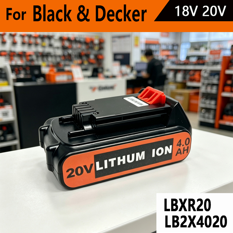 high capacity 8Ah LBX20 Replac - Black+Decker Tool 20V Max review and price