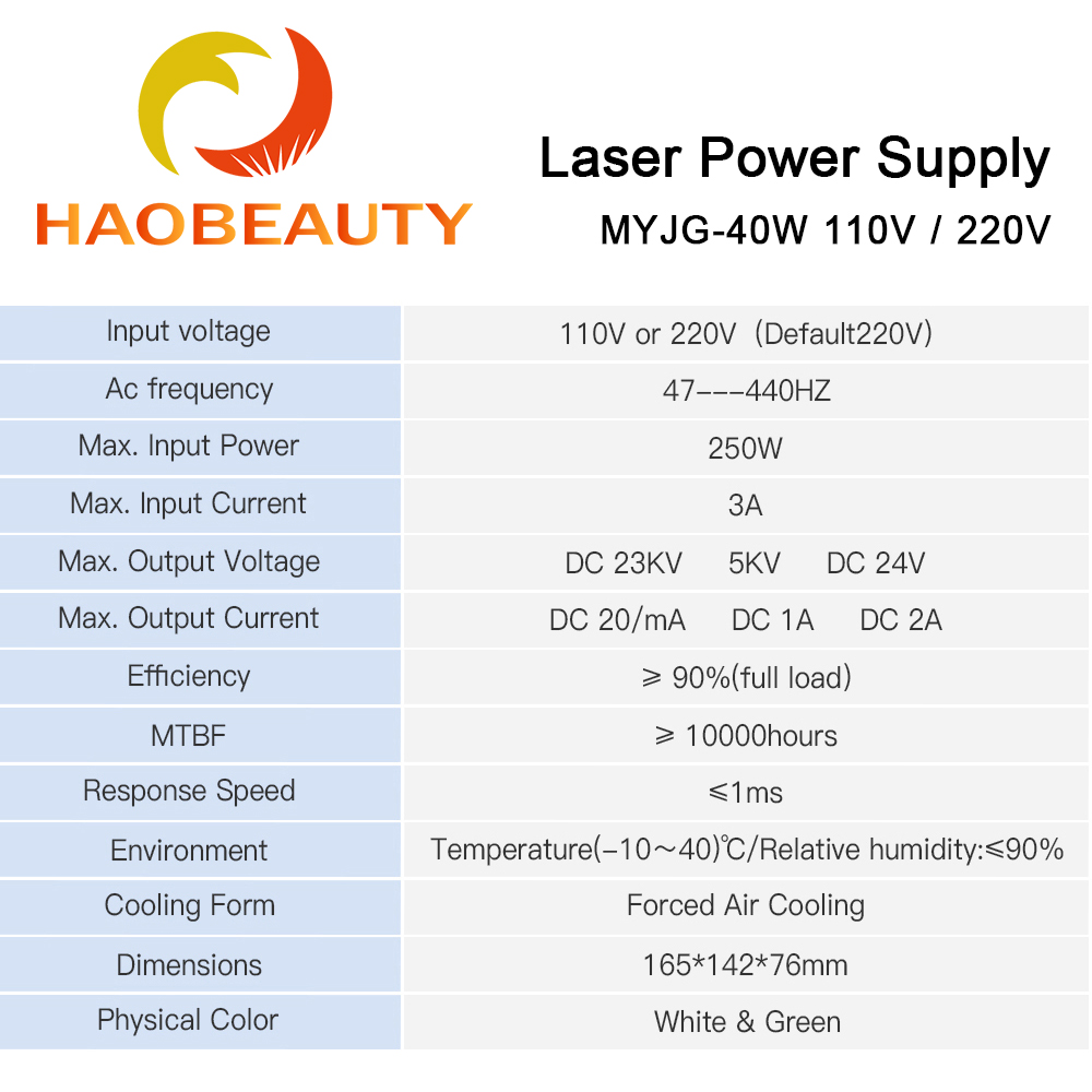 HAOBEAUTY MYJG-40 CO2 Laser Po - Industrial Laser Engraving Machine review and price