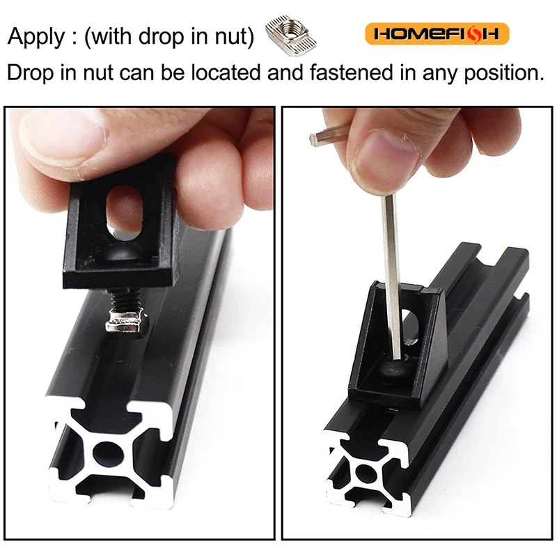 20Sets Corner Bracket, 40Pcs D - Aluminum T-Slot Profile review and price
