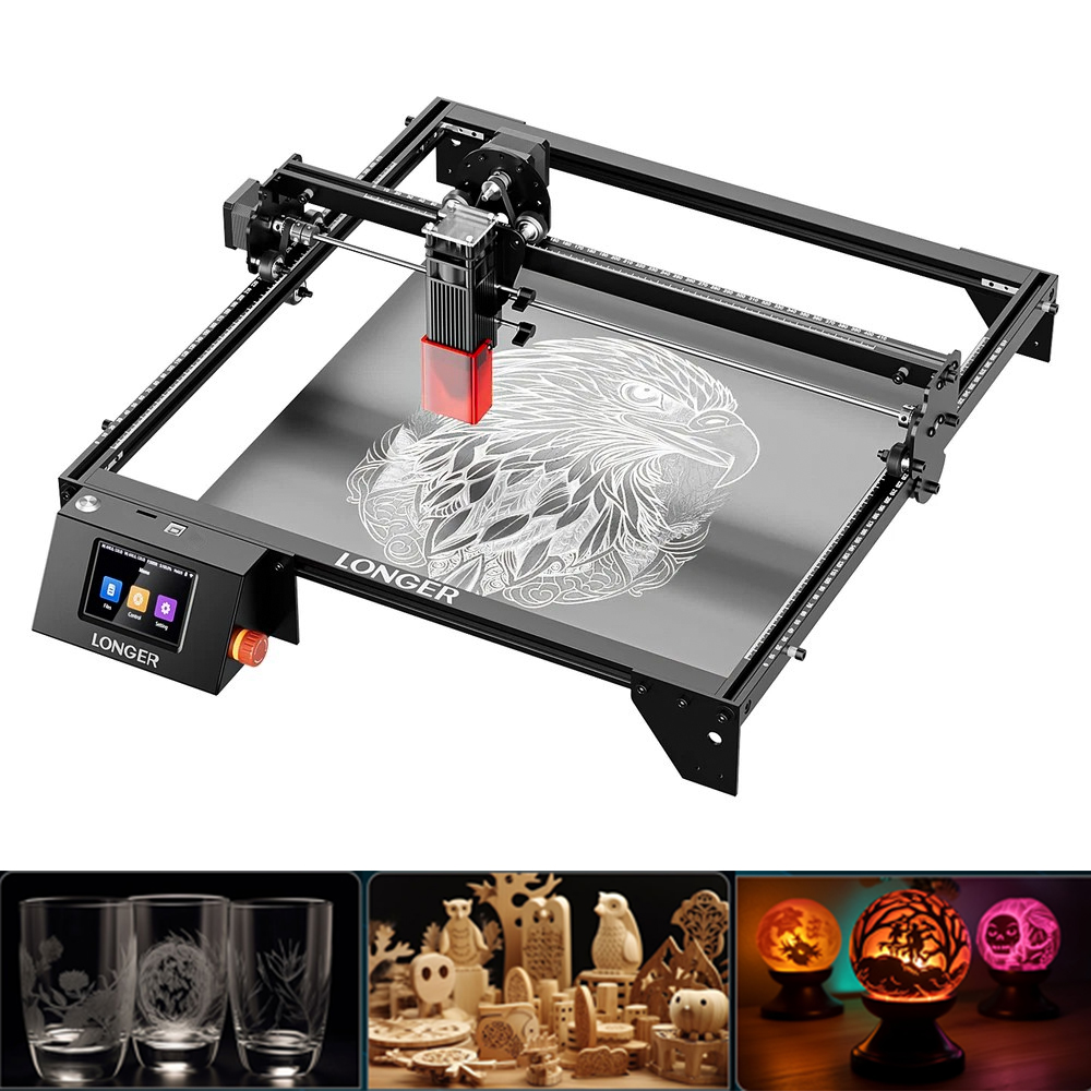 LONGER 20W Laser Engraver & Cu - Industrial Laser Engraving Machine review and price