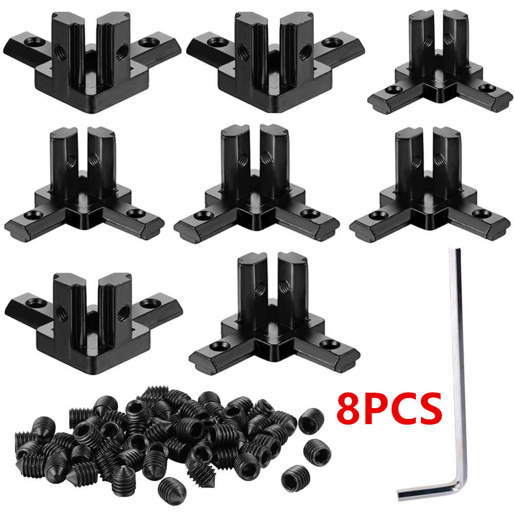 8Pcs Aluminum Profile 90 Degre - Aluminum T-Slot Profile review and price