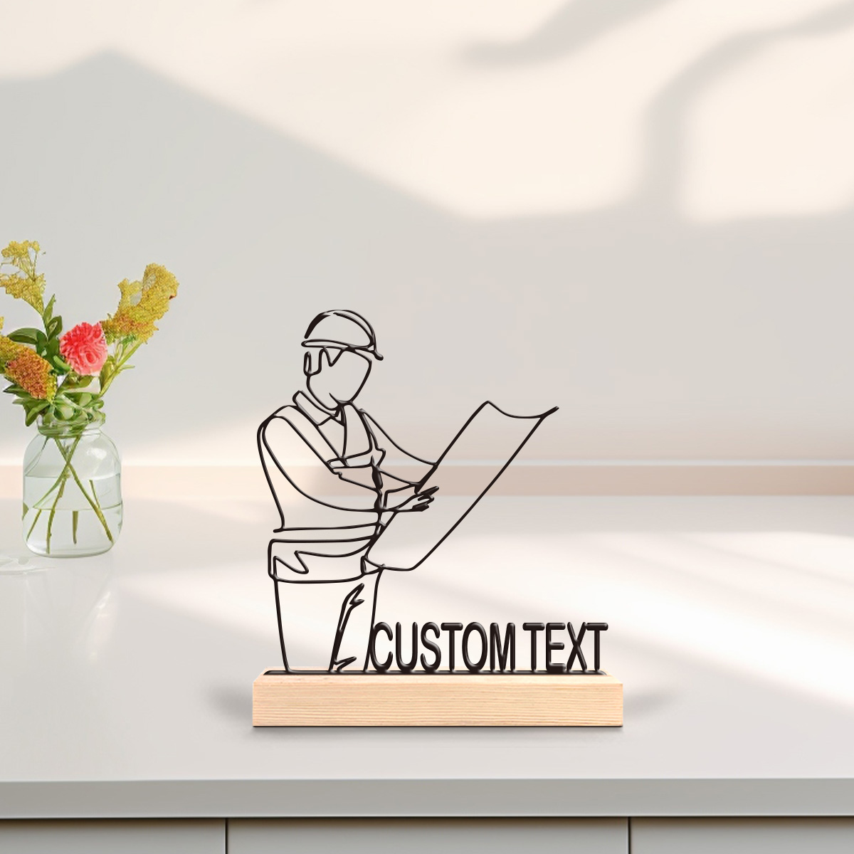 1pc Customized Wrought Iron De - Desktop Laser Engraver review and price