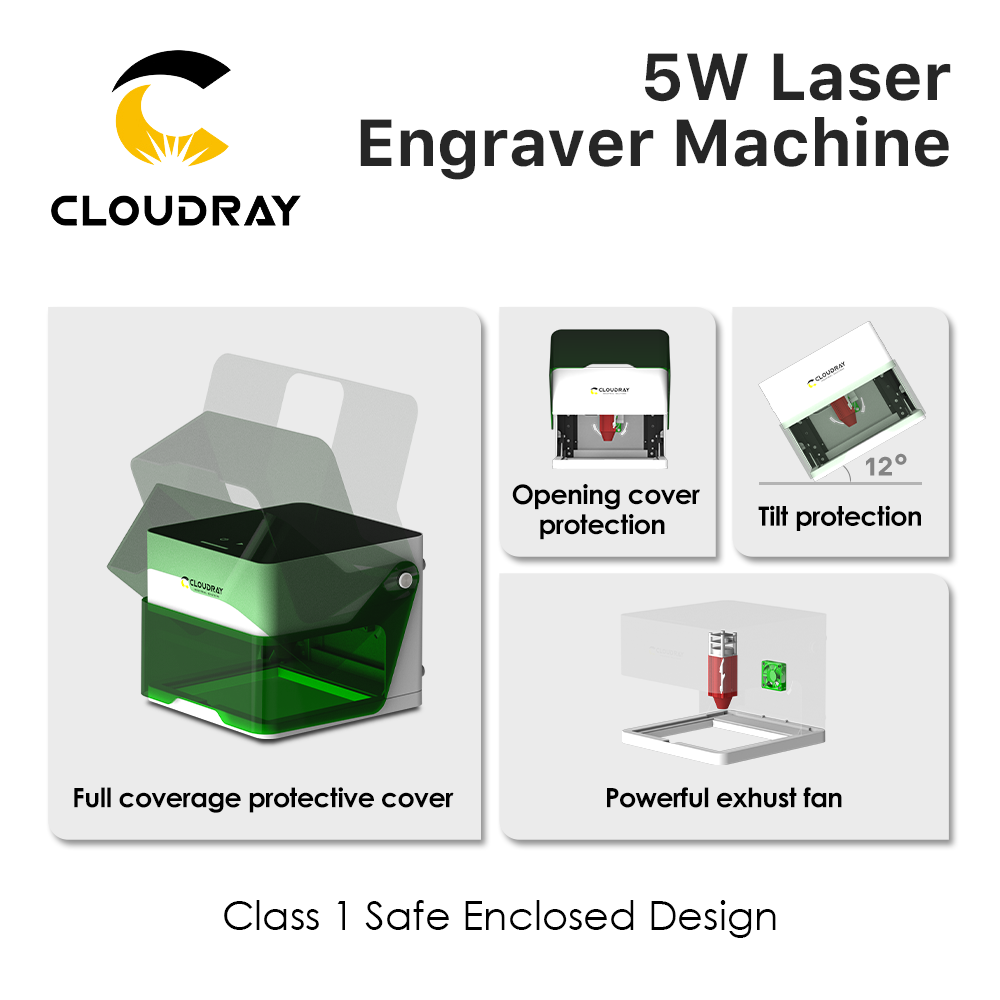 Cloudray Laser Engraver BM1 Ma - Industrial Laser Engraving Machine review and price