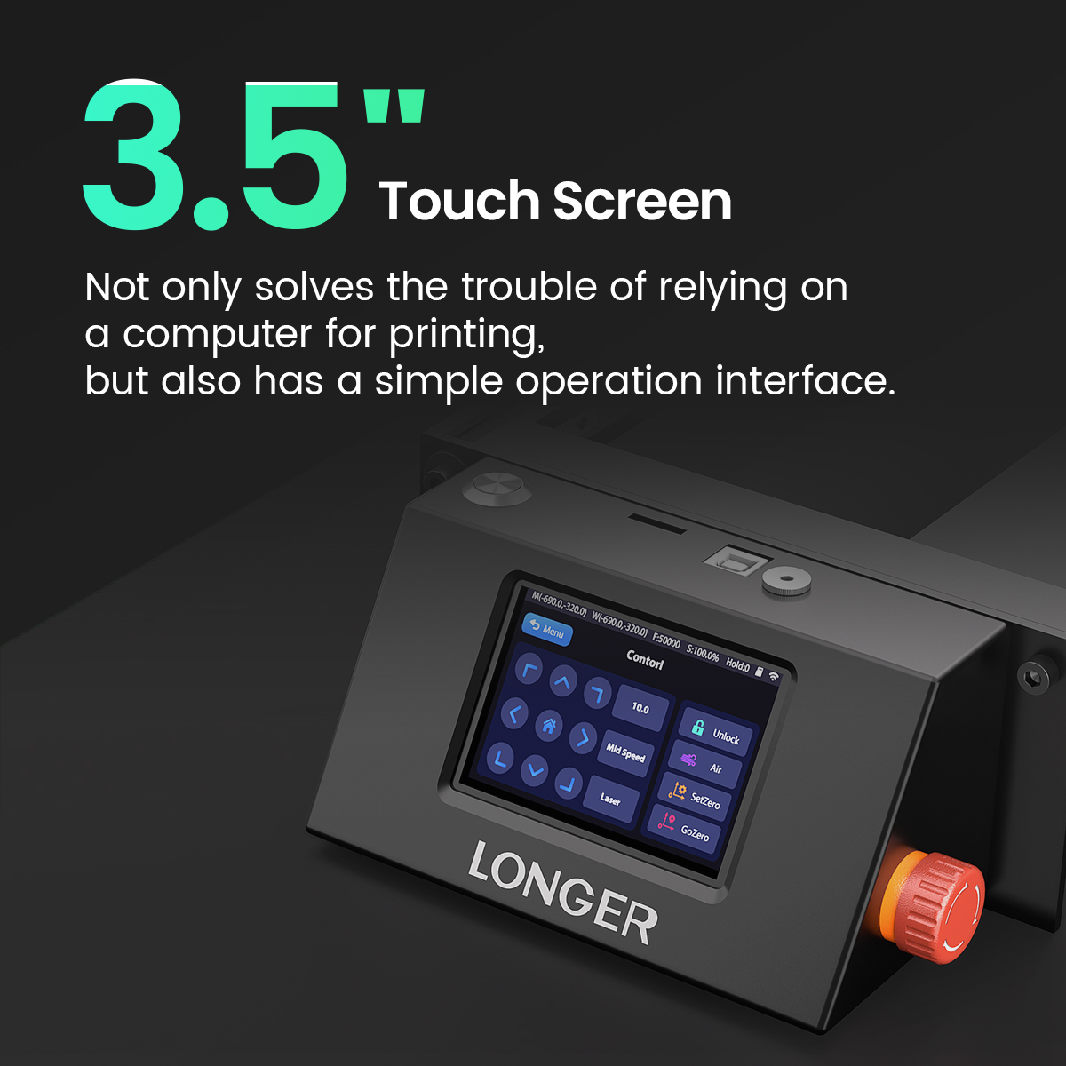LONGER 20W 10W 5W Smart Laser  - Industrial Laser Engraving Machine review and price